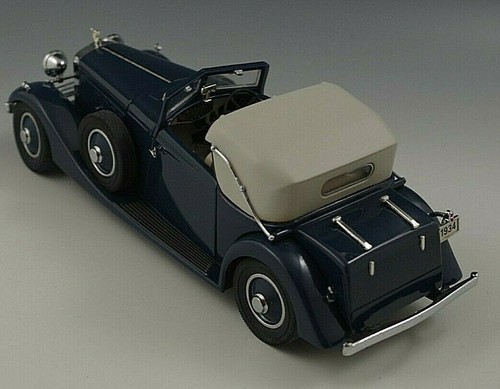DANBURY MINT 1934 HISPANO-SUIZA J12 CAR 1:24 SCALE DIE CAST MIB #3 - Picture 5 of 8