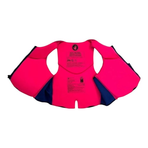 Body Glove Women's Dual-Size Evoprene PFD Life Jacket Vest 2X/3X Pink Blue New - Picture 3 of 12