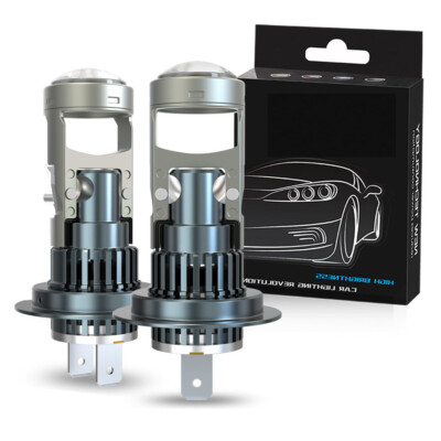 H7 Bi-LED Projector Lens Bulb Light Car LED Headlight High low