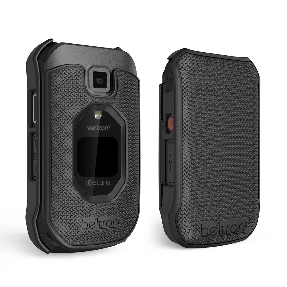 Funda protectora y funda con clip para cinturón para Kyocera DuraXV Extreme E4810 E4811 Foto 3 de 4