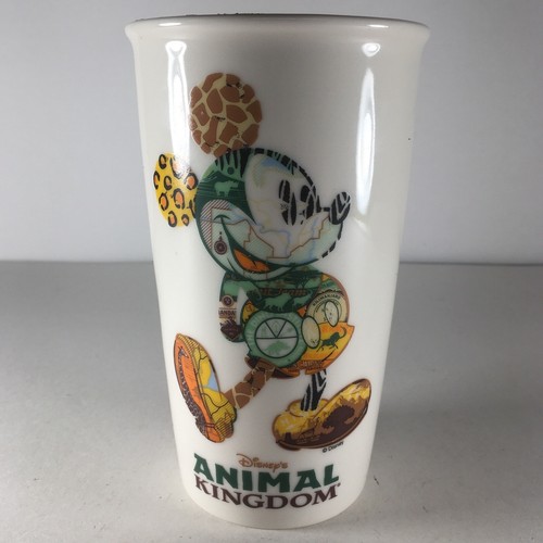 Disney Parks Mickey Mouse STARBUCKS Animal Kingdom Ceramic 12oz tumbler 2017 - Picture 2 of 9