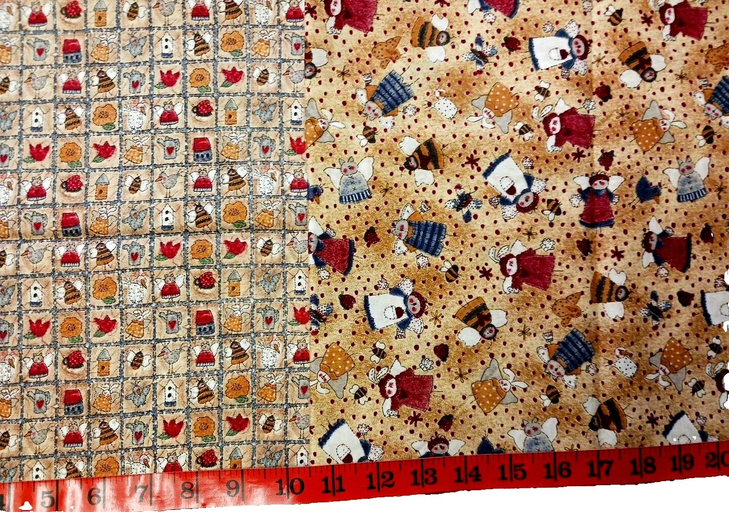 Squares Cotton Craft Fabrics