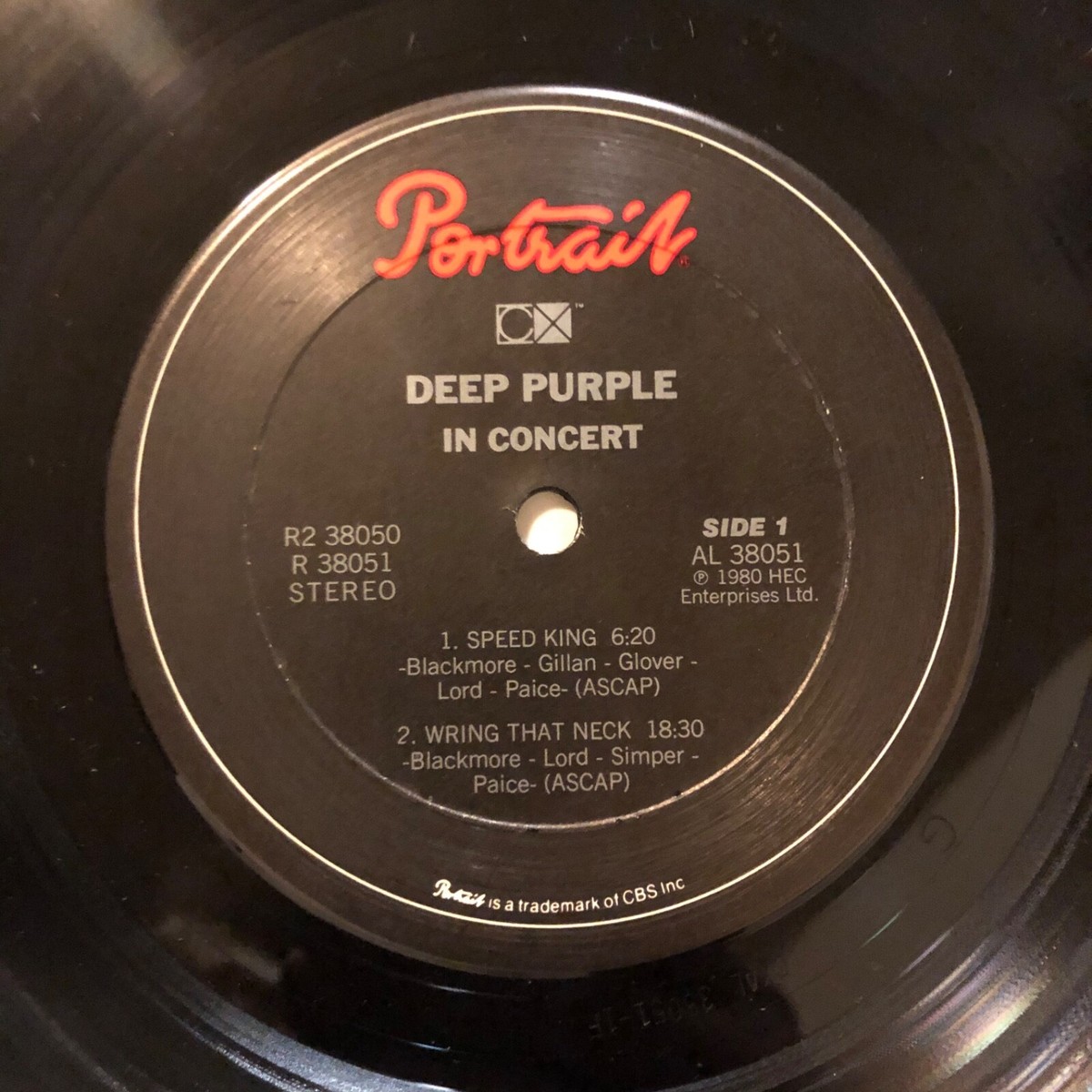 DEEP PURPLE In Concert - Portrait 2-LP Classic Lineup w/ Ian