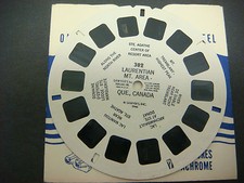 Sawyer's Viewmaster Reel,1946,Lauerentian Mt. Area Quebec Canada Ste Agathe 382