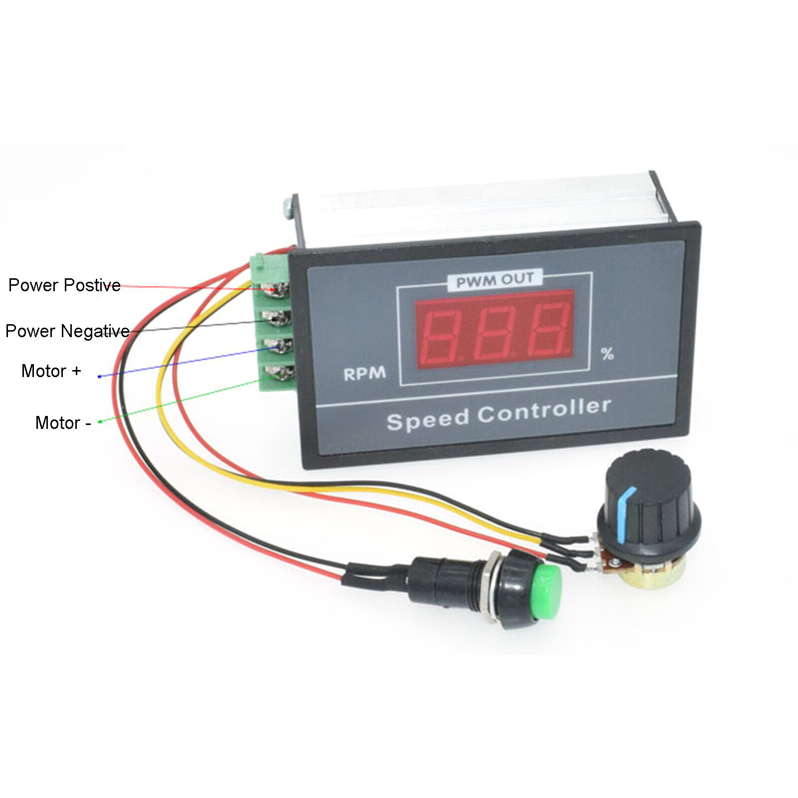 Motor Speed Regulator Pwm Speed Controller Digital Motor Speed