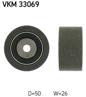 Vkm 33069 Skf Umlenk-/FüHrungsrolle, Keilrippenriemen FüR CitroËN,Fiat,Lancia,Pe