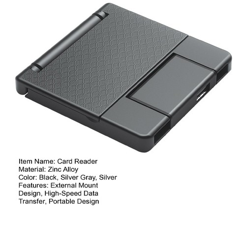 Card Pin Type-c Storage Box Portable Reader Laptop Multi-function for Easy - Zdjęcie 7 z 11