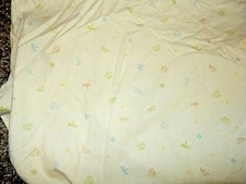 5G Vintage Disney Winnie the Pooh Leaves Butterfly Dragonfly Fitted Crib Sheet