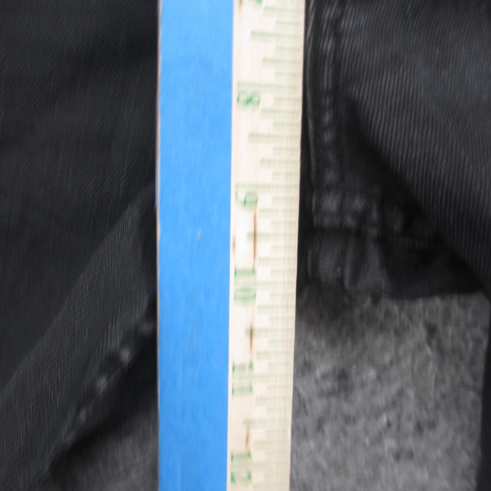 Jeans skinny masculino Dillon 31x30 preto lavagem escura - Imagem 4 de 4