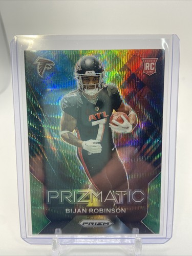 Carte Bijan Robinson #103 – Panini Luminance 2023 Blue Prizm Rookie /15 SSP