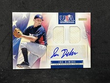Joe DeMers 2013 USA Baseball 18U National Team Dual Jerseys Signatures #3 21/35