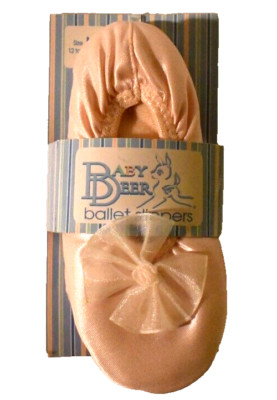 NIP Baby Deer Pink Ballet Slippers 12 to 24 Months VTG 2008 Baby Infant