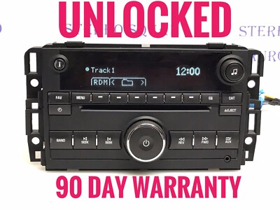 UNLOCKED 09 SATURN Outlook OEM AM FM Receiver Single CD mp3 Player  ''GM964C''