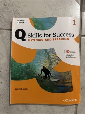 Q: Skills for Success 2E Listening and Speaking Level 1 Student Book 