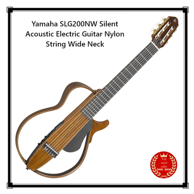 Yamaha SLG200NW Silent Acoustic Electric Guitar Nylon String Wide