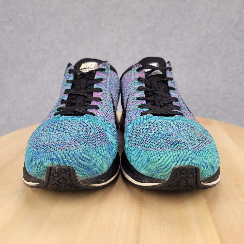 Nike Flyknit Racer Shoes Womens 7 Game Royal Pink Flash 526628-400 2014 - Image 2 of 4