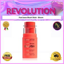REVOLUTION FAST BASE BLUSH CREAM COLOUR - BLOOM 14G NEW - SEALED