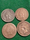 1863 1865 1873 1894 INDIAN HEAD CENT LOT OF 4 -- AFFORDABLE BETTER DATES