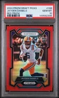2024 Panini Prizm Draft Picks #108 Jayden Daniels Red Prizm PSA 10