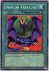 Near Mint Dragon Treasure - LOB-092 - Common - 1st Edition - YuGiOh 