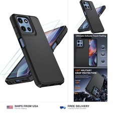 for Moto G 2026/2025 Case,Moto G Play 2026 Case with 2 HD Screen Protector,Mi...