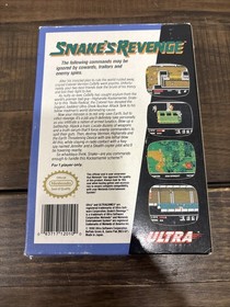 Snake's Revenge (Nintendo NES) w/Manual Box EXCELLENT CONDITION
