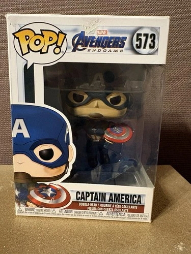 Funko Pop! Captain America #573 Marvel Avengers Endgame Figure