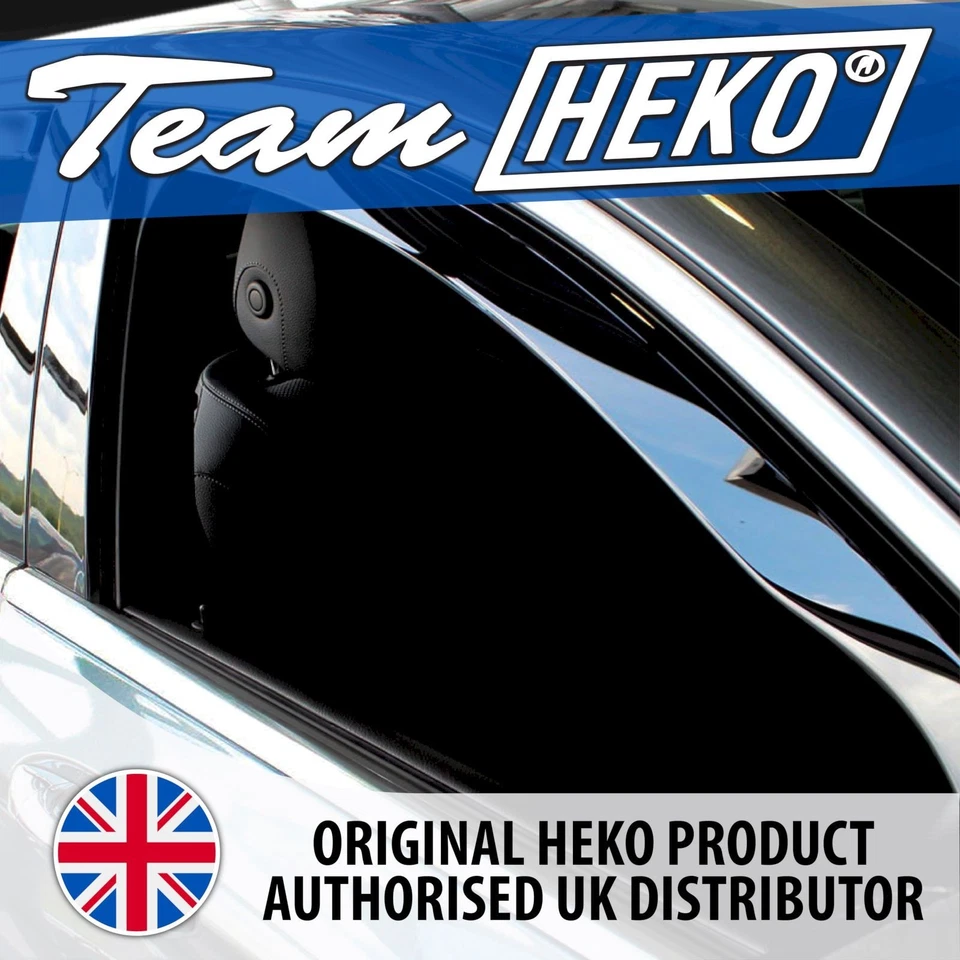 Juego de 4 piezas de deflectores de viento para MG HS 2 2024-up tintados Heko - Imagen 3 de 4