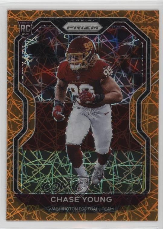 2020 Panini Prizm Rookie Lazer Prizm Chase Young #383 Rookie RC 0c7i