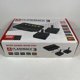 Atari Flashback 3 Classic Game Console with OG Box, Joysticks, & Cords Fast Ship