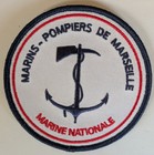 Écusson Marins-pompiers De Marseille Marine Nationale