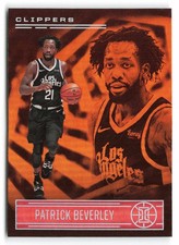 2020-21 Panini Illusions #139 Patrick Beverley Orange Los Angeles Clippers