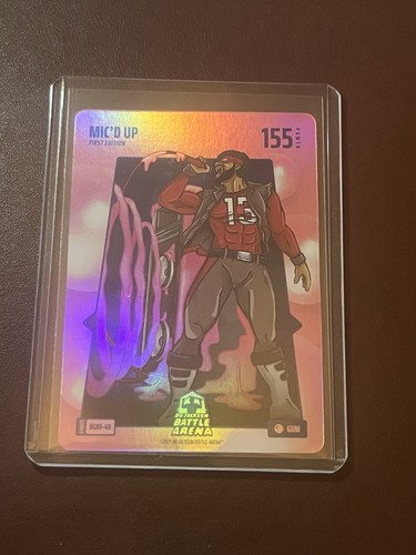 Bo Jackson Battle Arena Mic’d Up Bubblegum BGBF-40 Mike Evans
