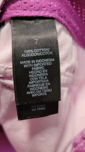 Pantalones cortos cargo rosa DKNY para mujer talla 7 - Imagen 13 de 13