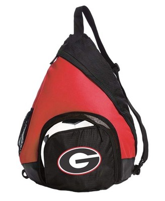 Georgia Bulldogs Sports Sling Pack   UGA Soccer Bag & Volleyball Practice Bag