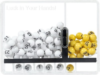 Unusual Lottery Number Picker for Mega Millions, Office Desk Toy, 10x7.5cm