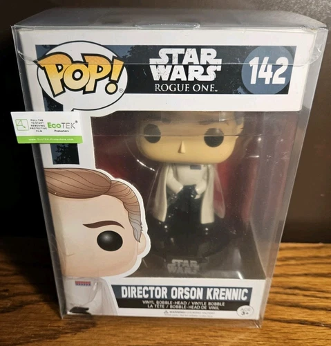 Funko Pop Star Wars Rogue One Director Orson Krennic #142 With Protector