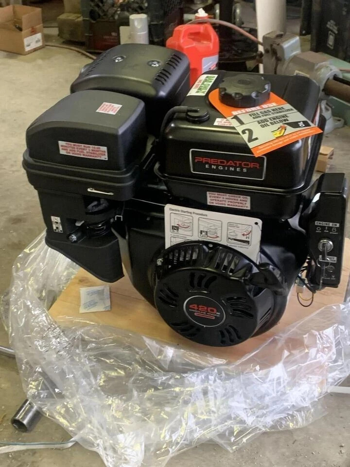 6.5 HP 212cc OHV Horizontal Shaft Gas Engine EPA Recoil Cement Mixers Compressor