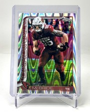2025 Topps Chrome RayWave Trey McBride Refractor #4 Arizona Cardinals