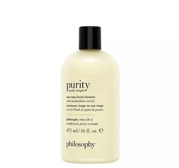 PACK 2 Philosophy Limpiador Facial de Un Paso Pureza Natural Todo Tipo de Piel 16oz Foto 2 de 4