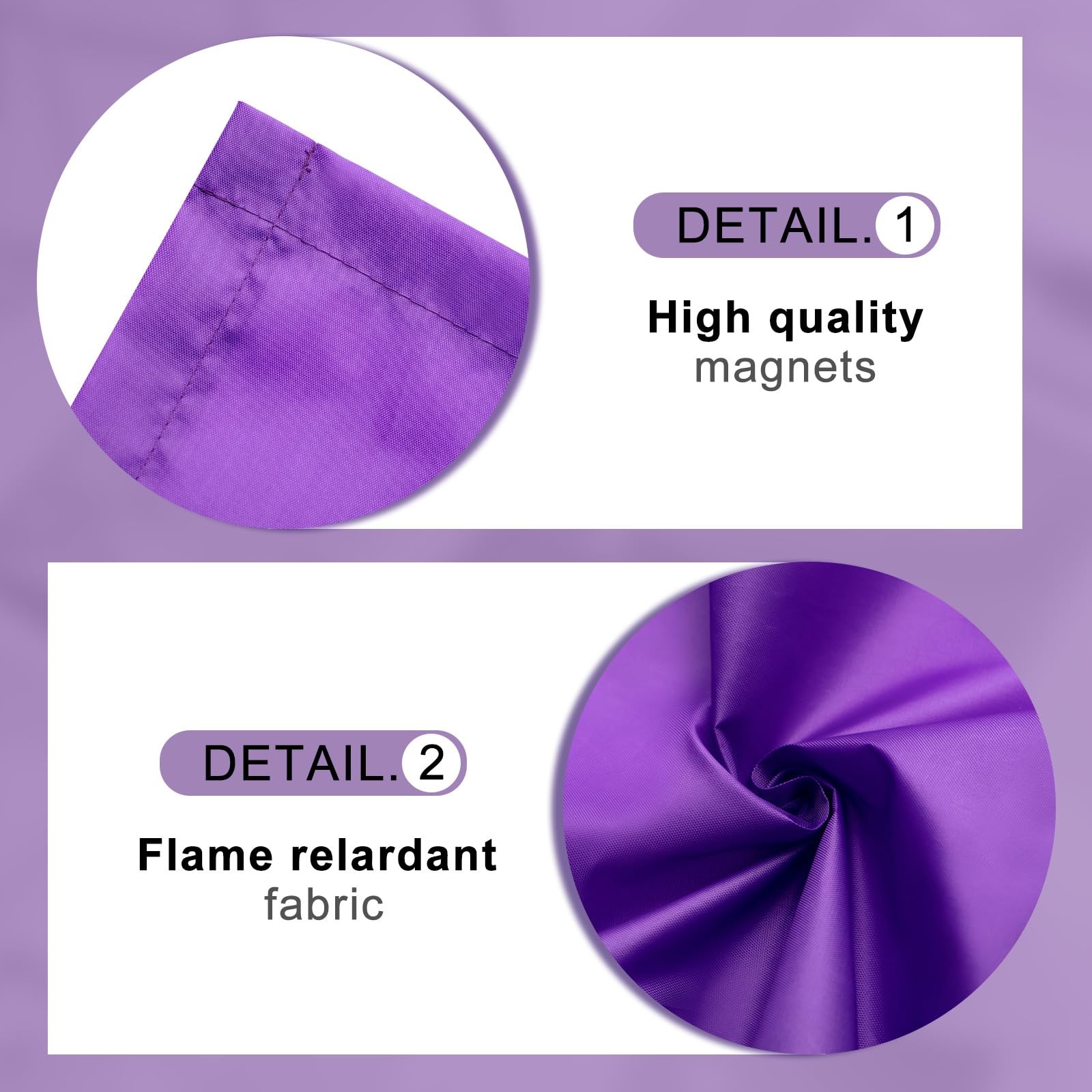 4 Pcs 54 x 24 Inch Fluorescent Light Cover for 4 x 2 Feet Ceiling Light Magne...