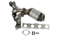 Front Catalytic Converter with Integrated Exhaust Manifold For 2008 Hyundai Sona