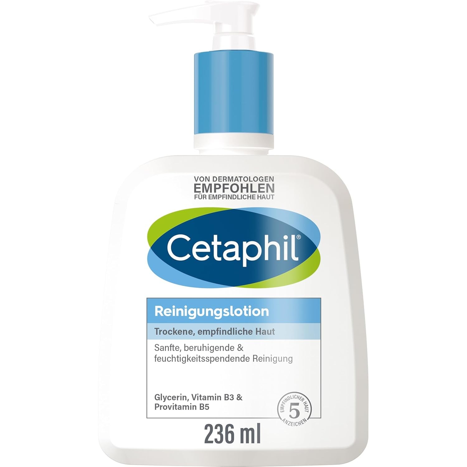 Cetaphil Unisex Gesichtsreinigung, Reinigungslotion (Reinigungslotion, Reinigungsmilch, 236 Ml) - Bild 2