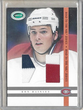 RON HAINSEY MONTREAL CANADIENS 2003-04 ITG PARKHURST ROOKIE JERSEY #RNJ-14