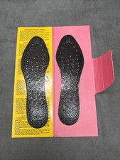Vintage NIKKEN MAGSTEPS MAGNETIC INSOLES Womens Small 2000 Sizes 5-7 Narrow