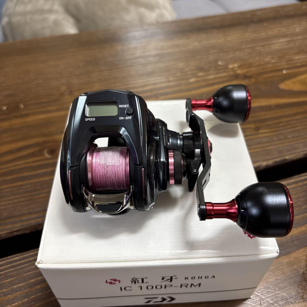 Daiwa KOHGA IC 100P Baitcasting Reel Lightly Used Gomexus Daiwa KOHGA IC 100P Baitcasting Reel Lightly Used Gomexus