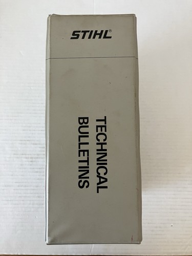Stihl Technical Bulletins 1993-2003 Tabbed Large Binder
