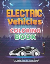 Electric Vehicles Coloring Book