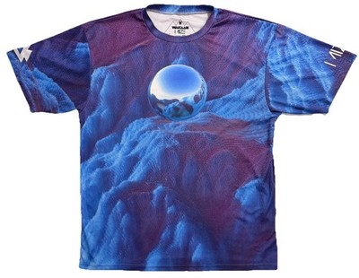 WAKAAN EDM Music Festival Liquid Stranger SHIRT Colorful Orb Sz Medium