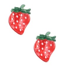 Mini Strawberry Hair Clip,Acetate Hair Claw,Small Hair Clips for Women,Pack o...